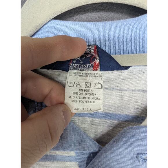 Vintage Knightsbridge Polo Shirt Mens Large Preppy Tennis Country Club 80s - Picture 8 of 9